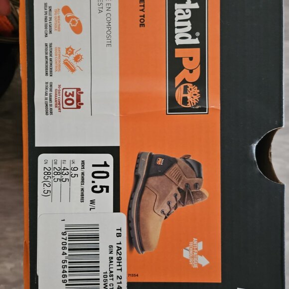 Timberland Pro Ballast Steel Toe 10.5w - Picture 6 of 8